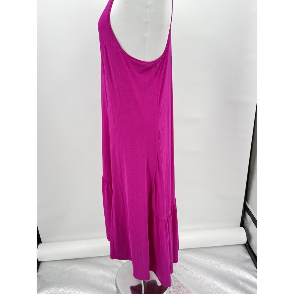 Sweaty Betty Explorer Ace Midi Dress Racerback Purple Pink Athletic Medium - Picture 5 of 15